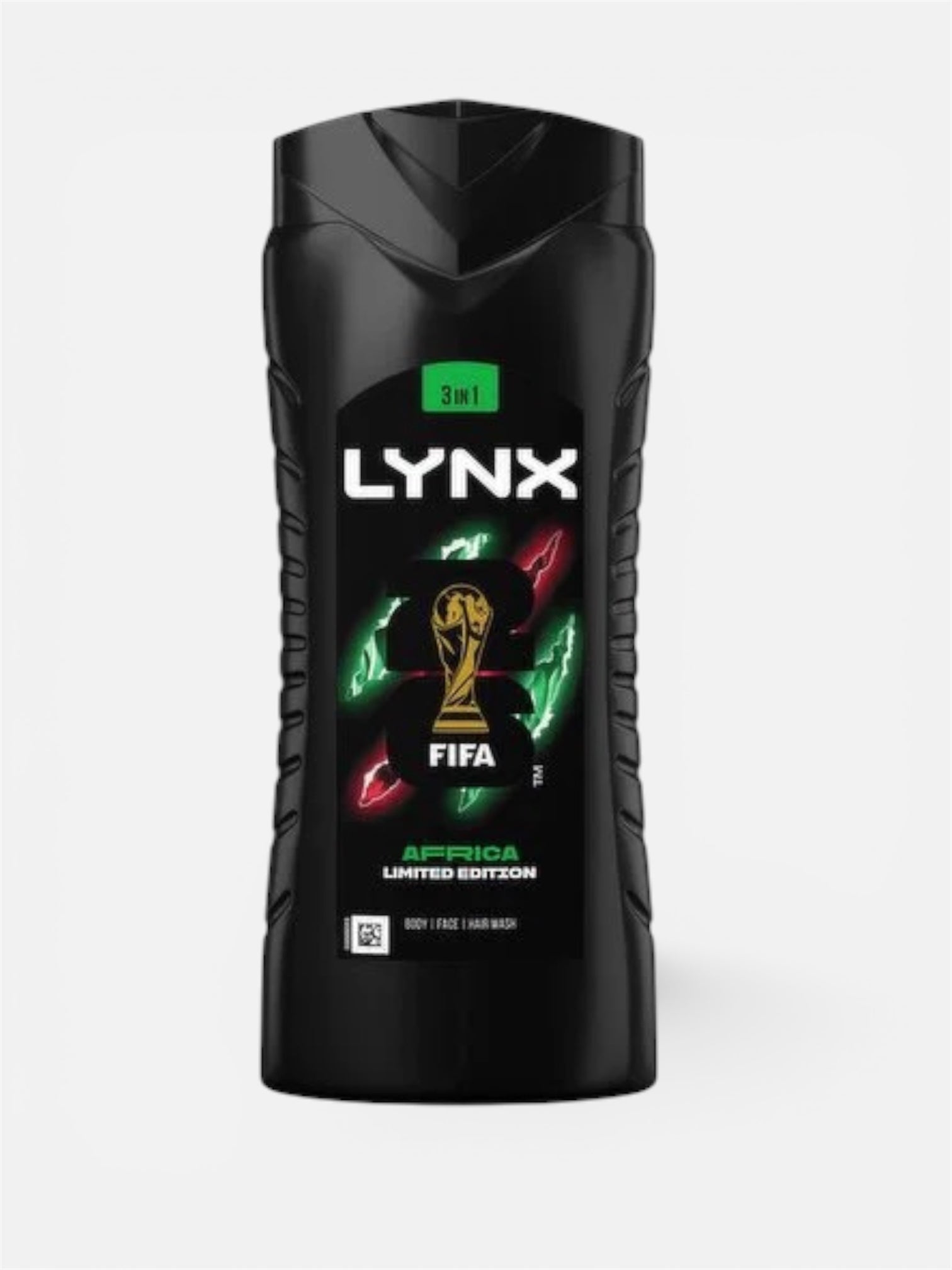    Lynx Africa 3-in-1 Body Wash 500ml FIFA Edition bottle