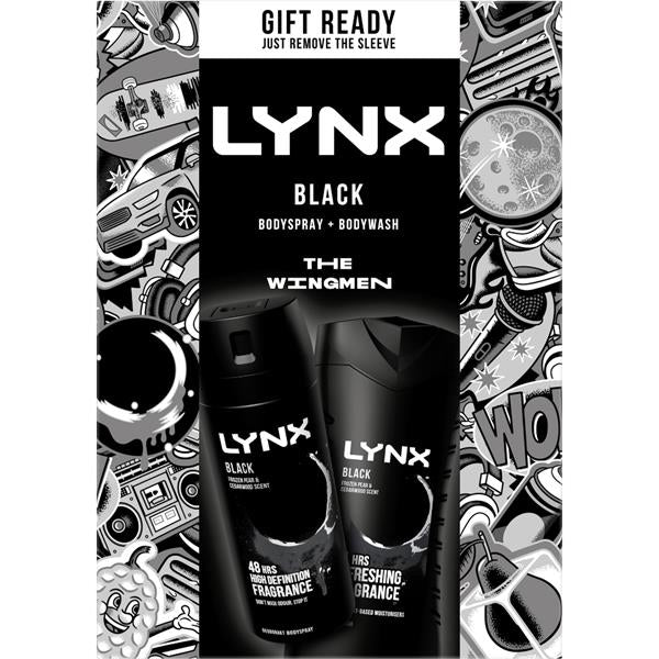 Lynx Black Duo Body Care Gift Set For Him