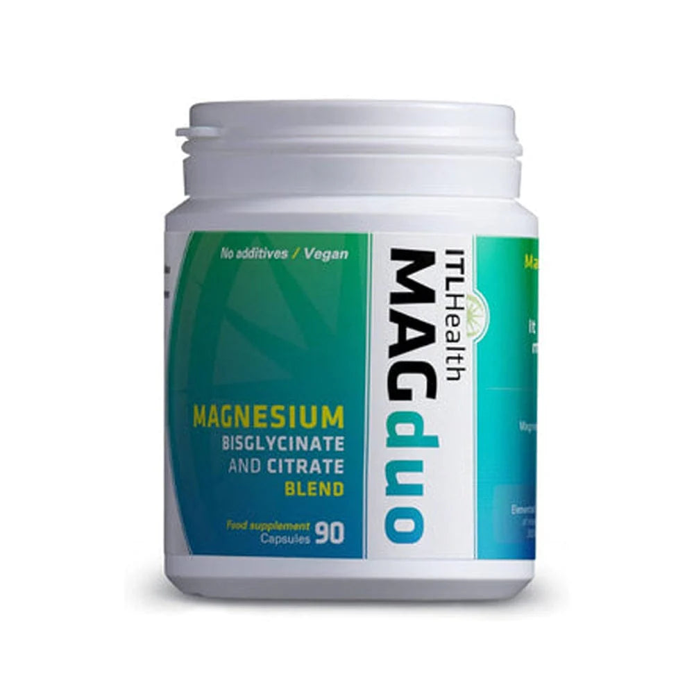 MAGduo magnesium glycinate and citrate blend 90 capsules
