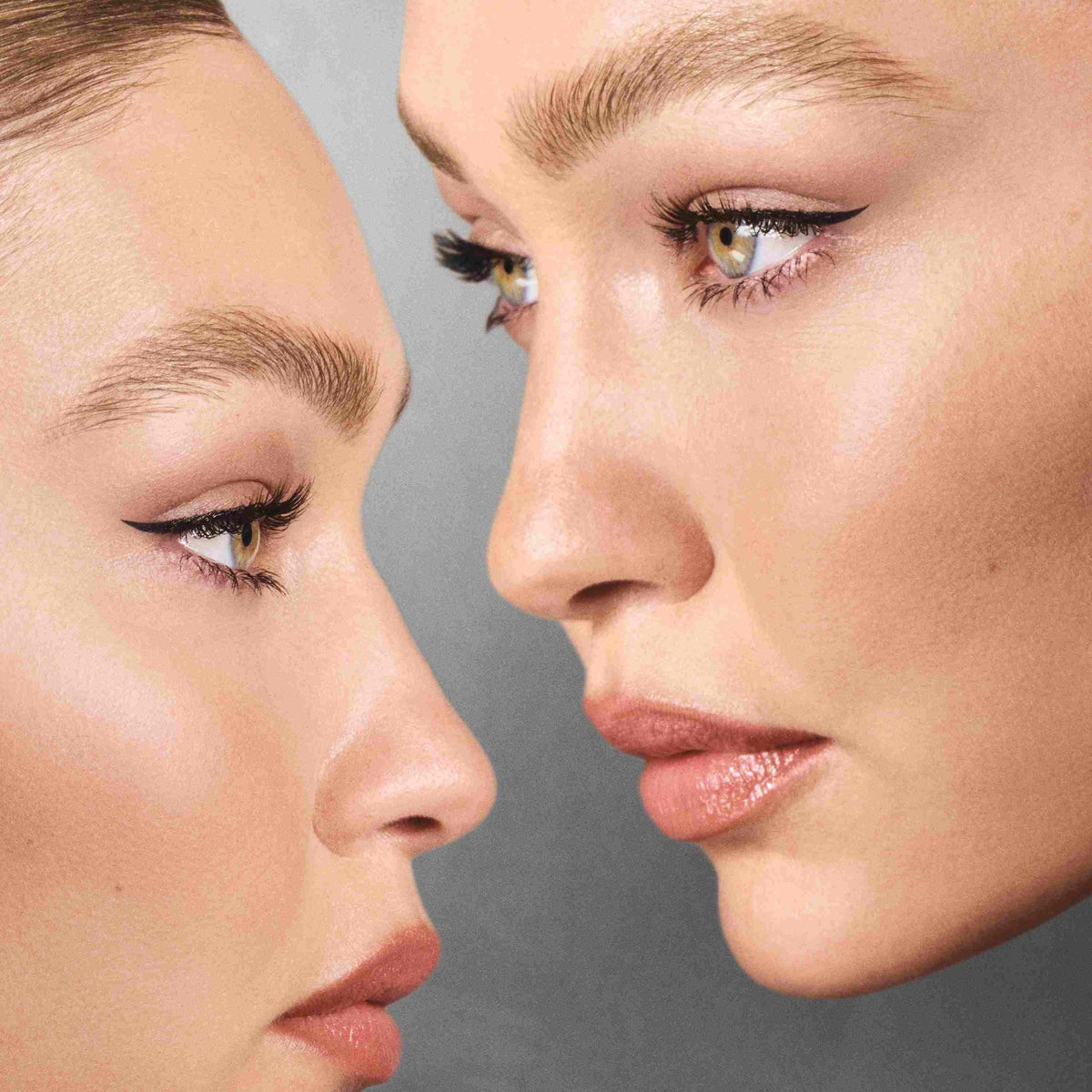 Maybelline Brow Inserts eyebrow makeup results on models