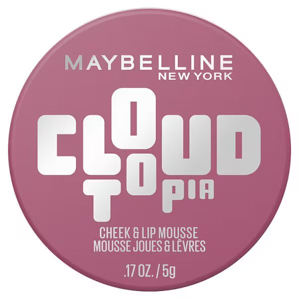 Maybelline Cloudtopia cheek and lip mousse Twilight Berry