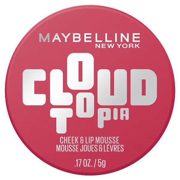 Maybelline Cloudtopia 02 Ethereal Rouge cheek and lip mousse
