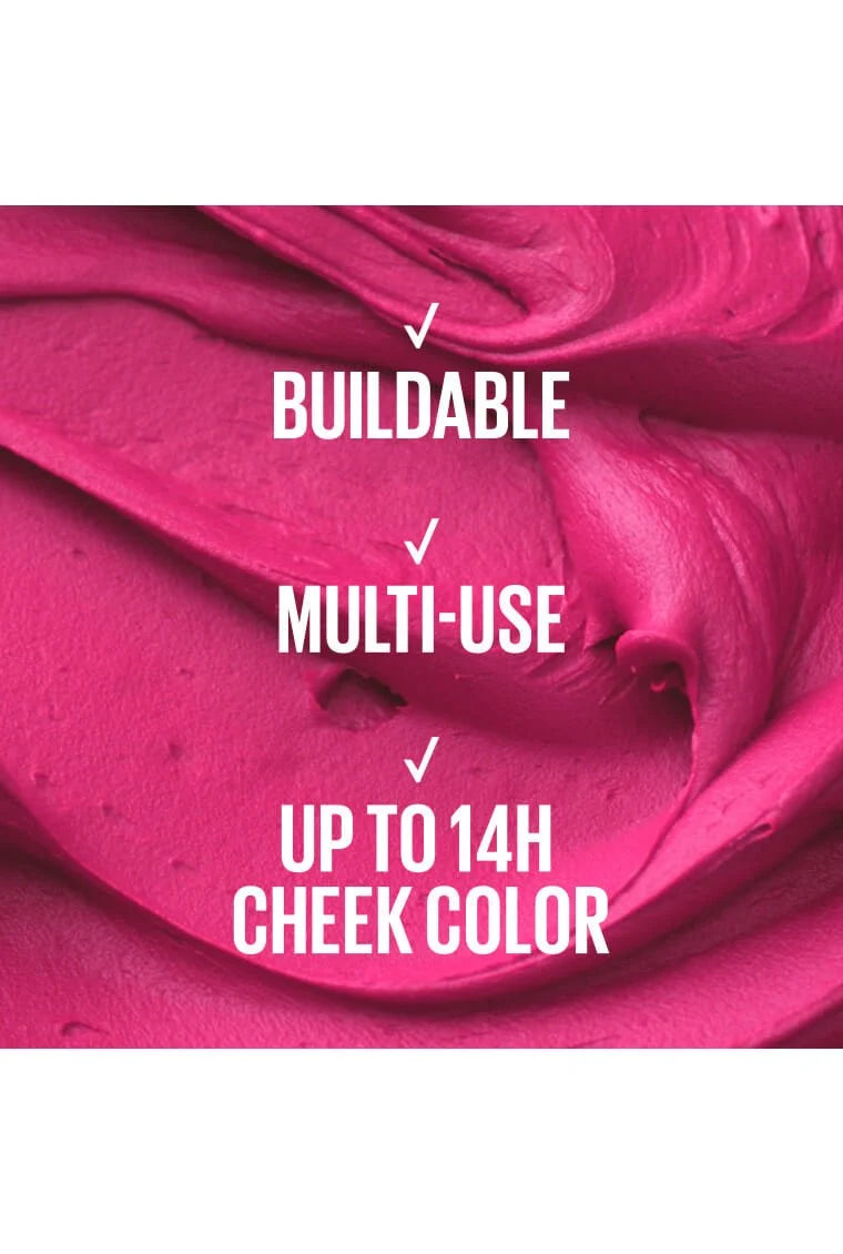 Maybelline Cloudtopia buildable cheek and lip mousse