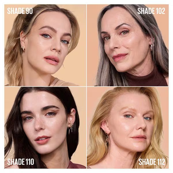 Maybelline niacinamide and hyaluronic acid glow foundation Medium skin tones 