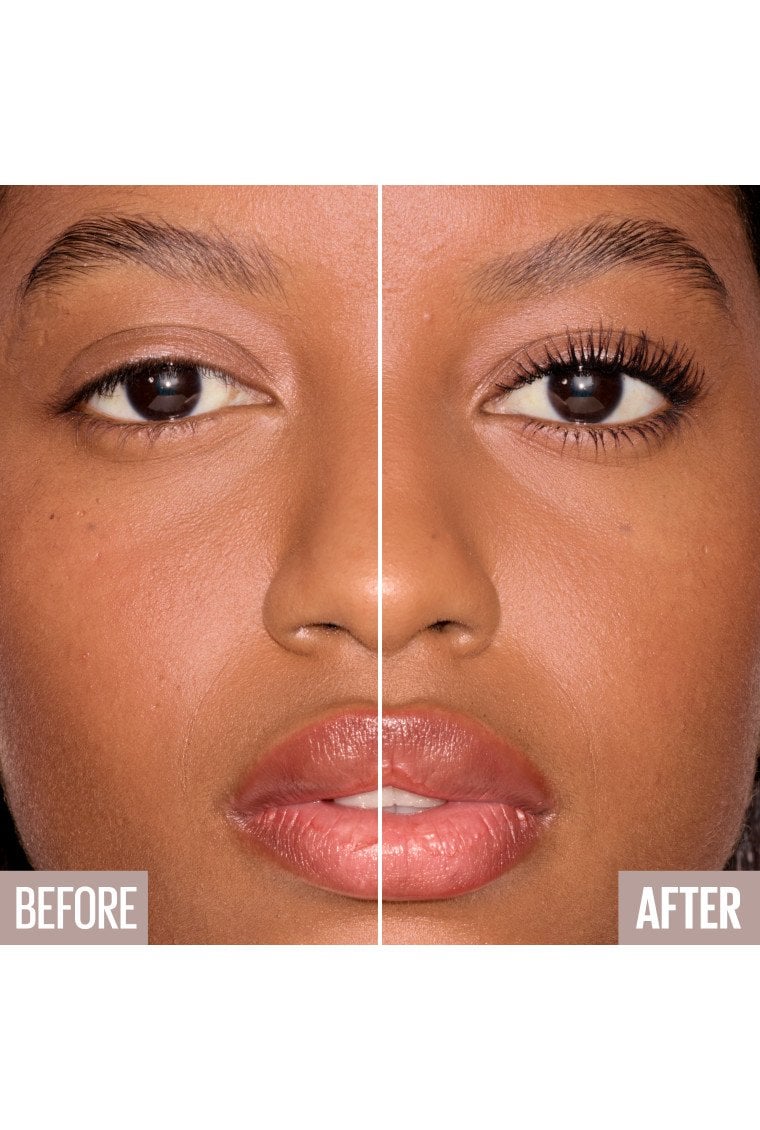 Maybelline Lash Sensational mascara worn on eyelashes