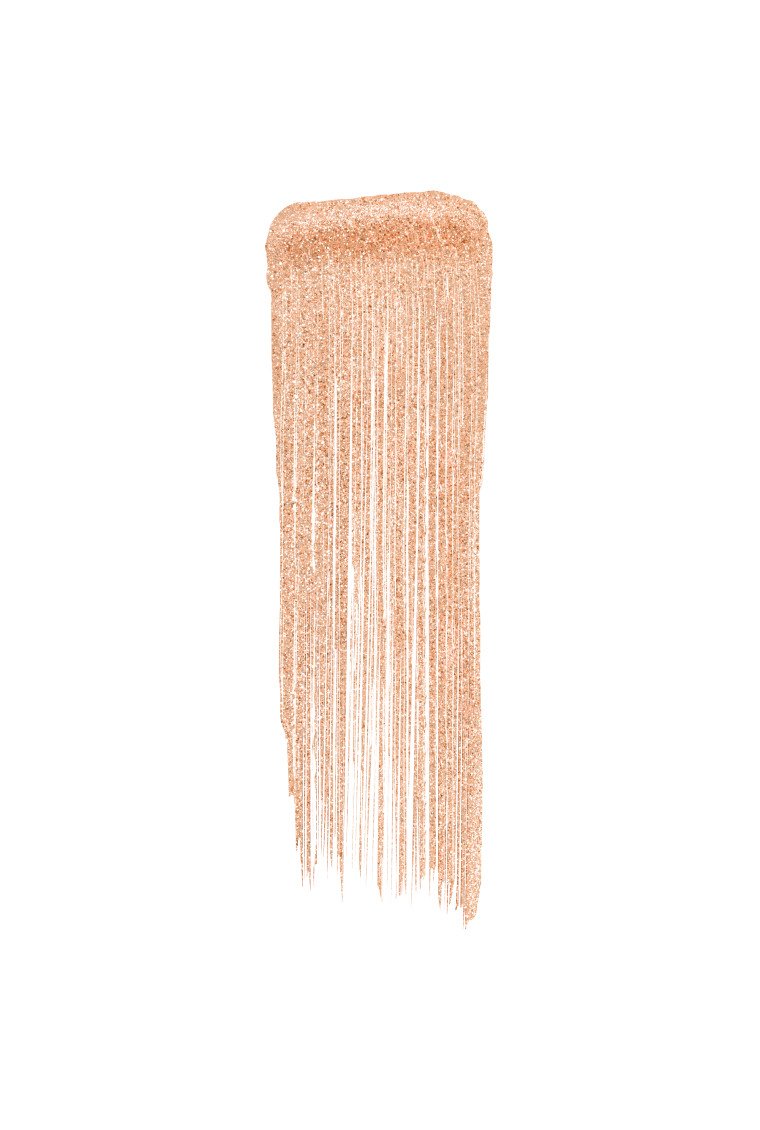 Maybelline Sky High Rosegold Glitz mascara shimmer swatch