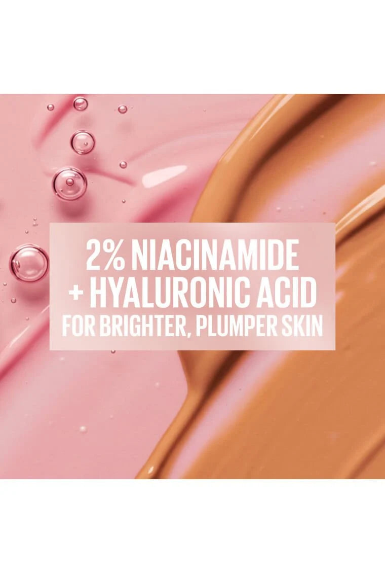 Maybelline niacinamide and hyaluronic acid glow foundation