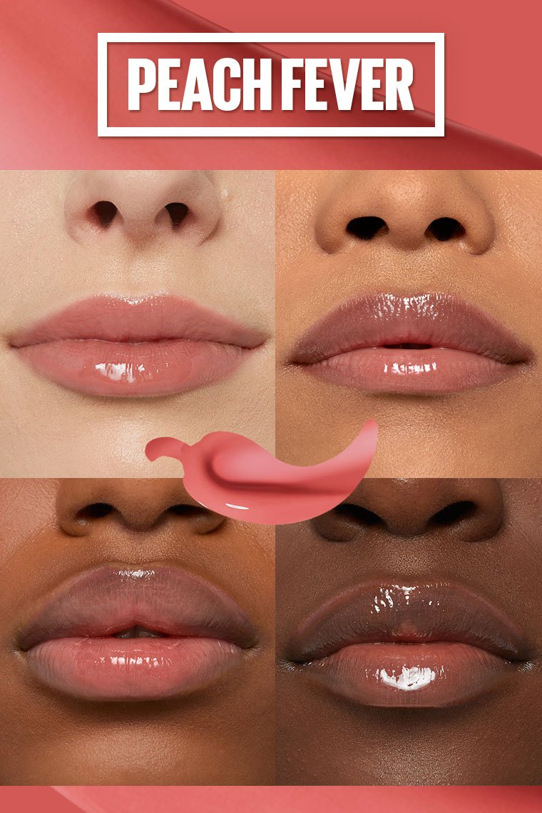 Maybelline Lifter Plump Lip Pumping Gloss - 005 Peach Fever Swatches