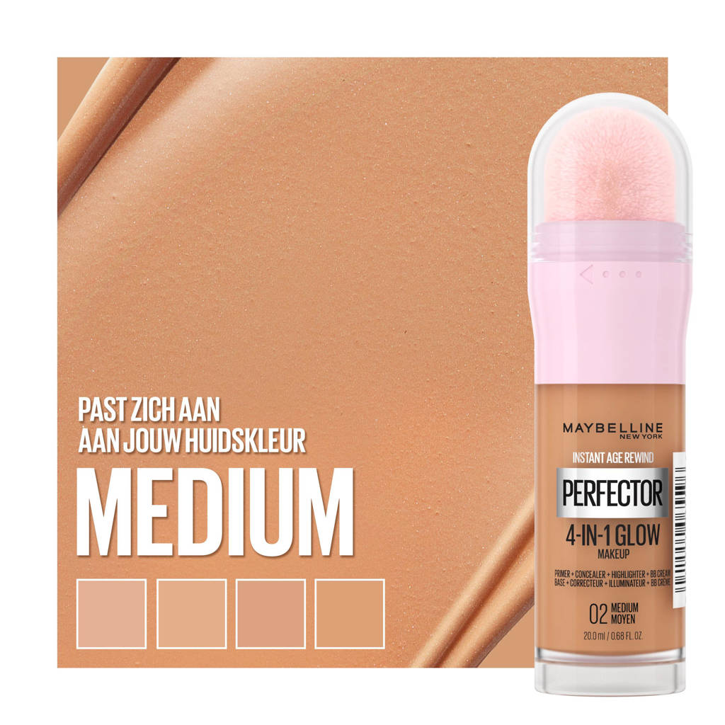 Maybelline Instant Age Rewind 4 In 1 Glow Perfector - Medium 02