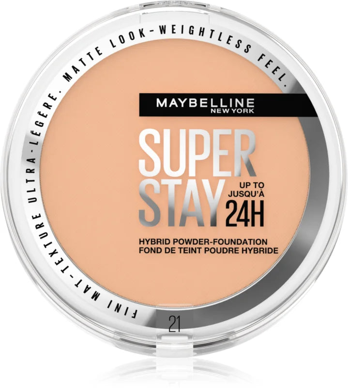 Maybelline Super Stay 24H Hybrid Powder Foundation - 21