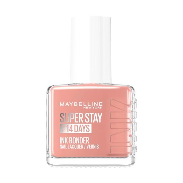 Maybelline SuperStay ink binder powder rose pink nail polish