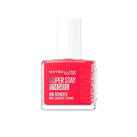 Maybelline Ink Bonder Hot Salsa Pink 490 Long lasting nail polish 