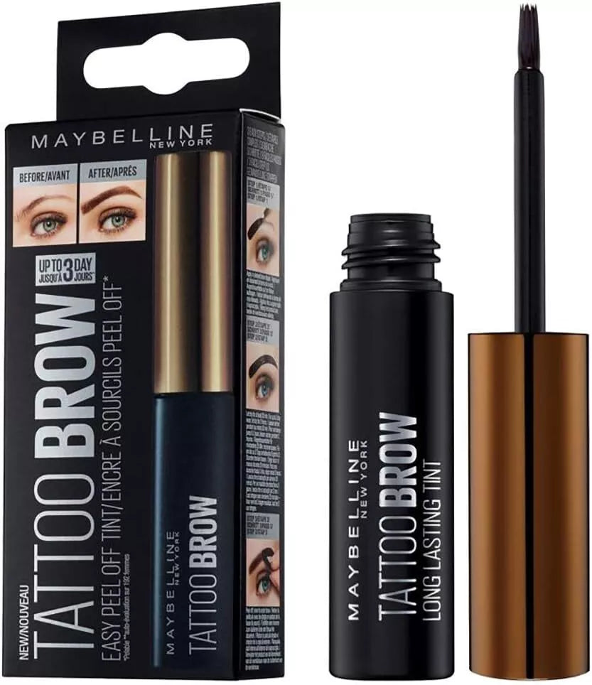 Maybelline Tattoo Brow Peel-Off Tint Gel in Warm Brown