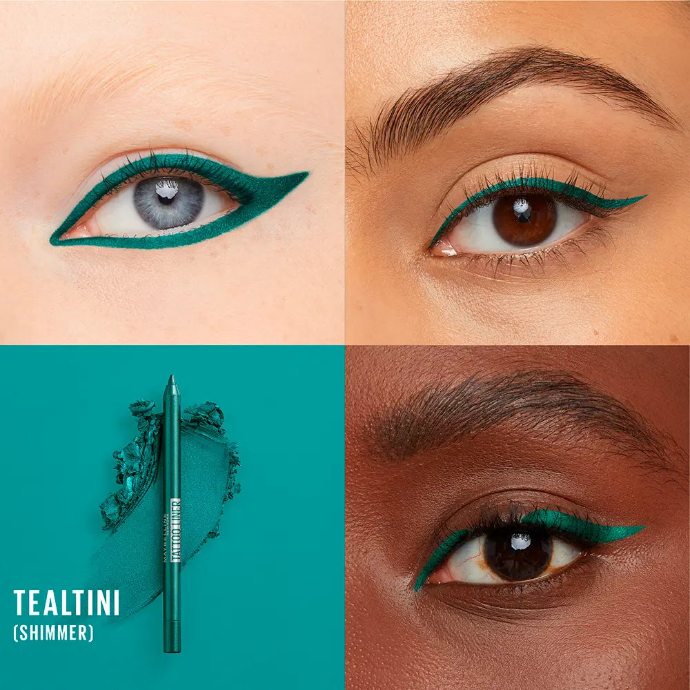 Maybelline Tattoo Liner Gel Eyeliner Pencil in colour 815 Tealtini reviews  