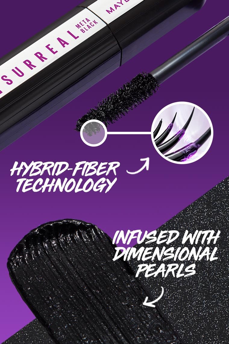 Maybelline The Falsies Surreal Mascara - Meta Black Features