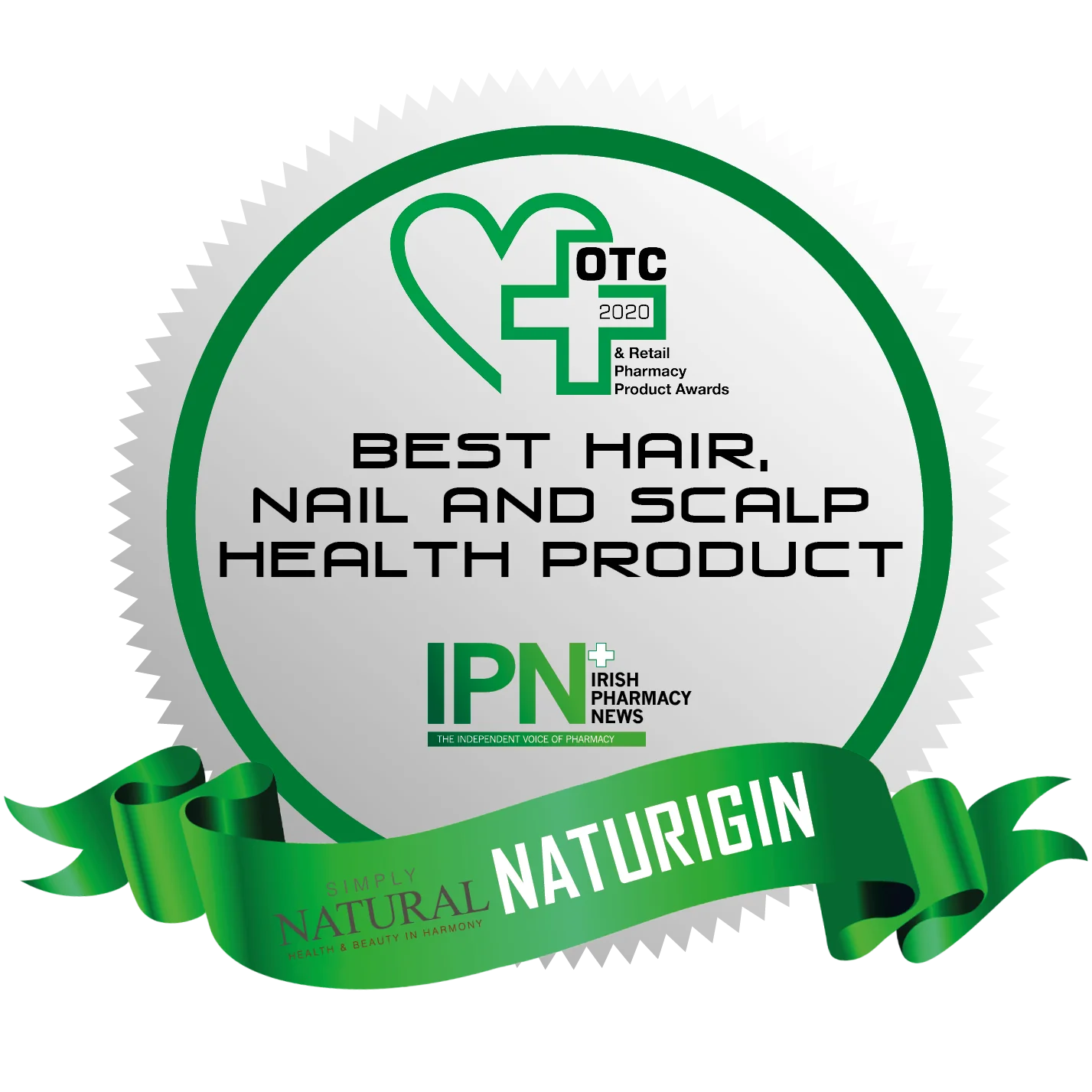 Naturigin Natural Organic Hair Colour 6.0 Dark Golden Blonde Award