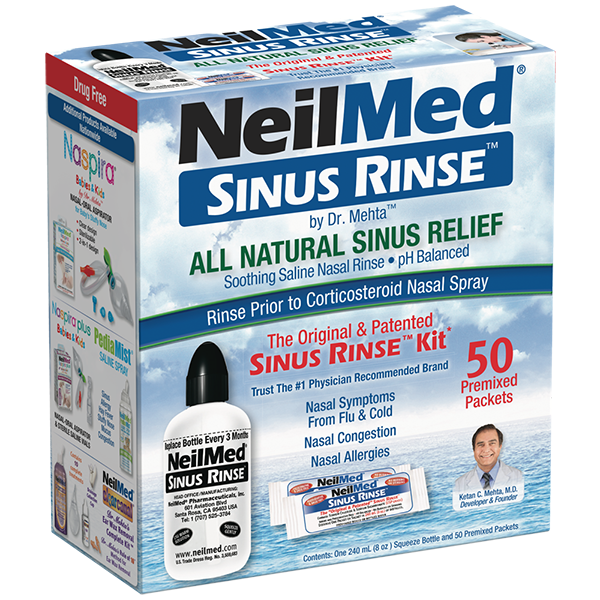 Neilmed Sinus Rinse Original Rinse Kit - 60 Sachets