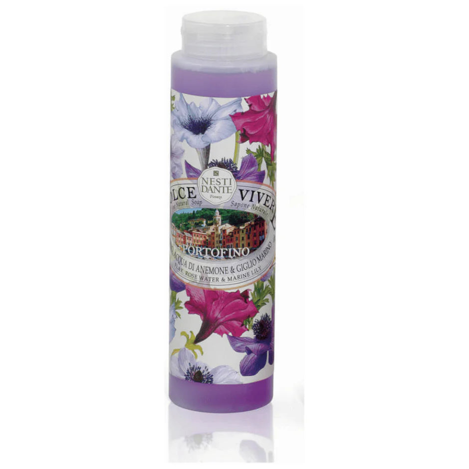Nesti Dante Dolce Vivere Portofino Shower Gel 300ml vegan floral marine body wash 