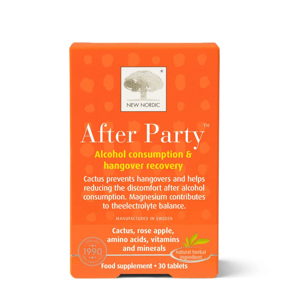 Ballybrack Medical Hall New Nordic After Party Hangover Recovery Tablets 30 Pack