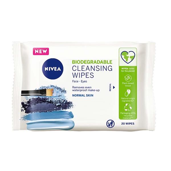 Nivea 3 In 1 Refreshing Cleansing Wipes 25 pack
