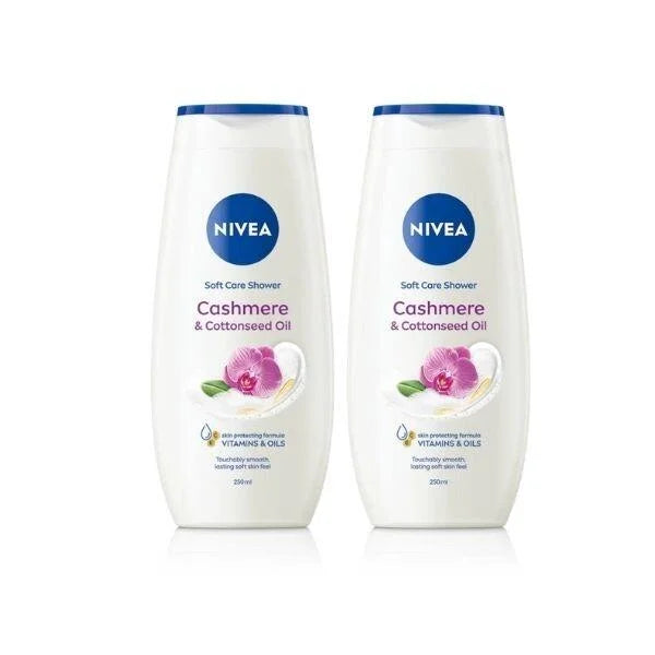 Nivea Cashmere And Cottonseed Oil Shower Cream Special Offer