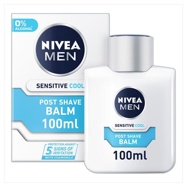 Nivea Men Sensitive Cool Post Shave Balm Instant Relief - 100ml