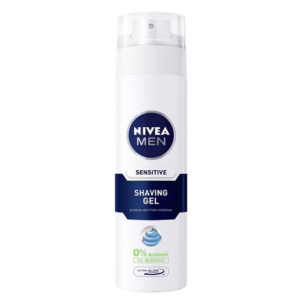 Nivea Men Sensitive Instant Protection Shaving Gel - 200ml