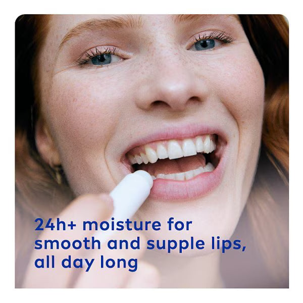 Nivea Original Care lip balm packaging for long-lasting lip hydration