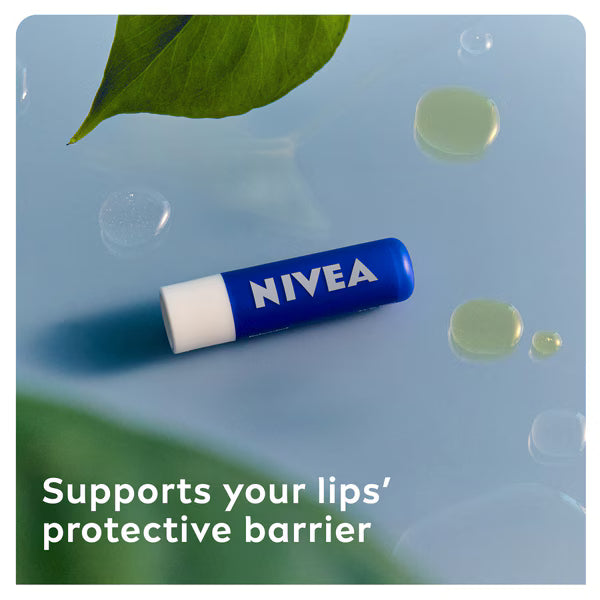 Nivea Original Care lip balm for barrier hydration