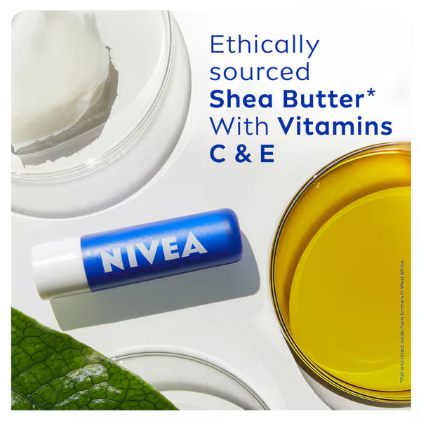 Nivea Original Care lip balm with Shea butter 