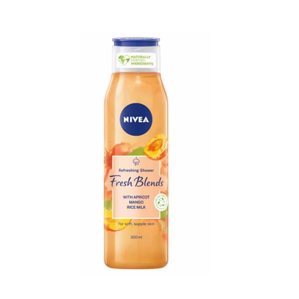 Nivea Refreshing Shower Fresh Blends Apricot, Mango & Rice Milk Shower Cream