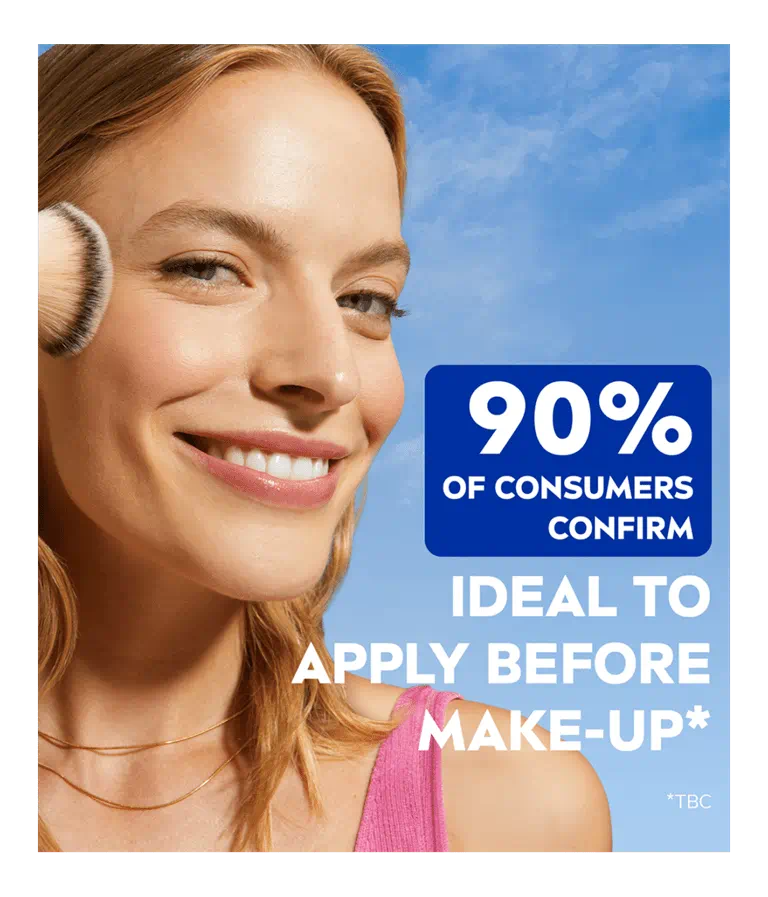 Nivea Sun UV face specialist primer serum packaging front view