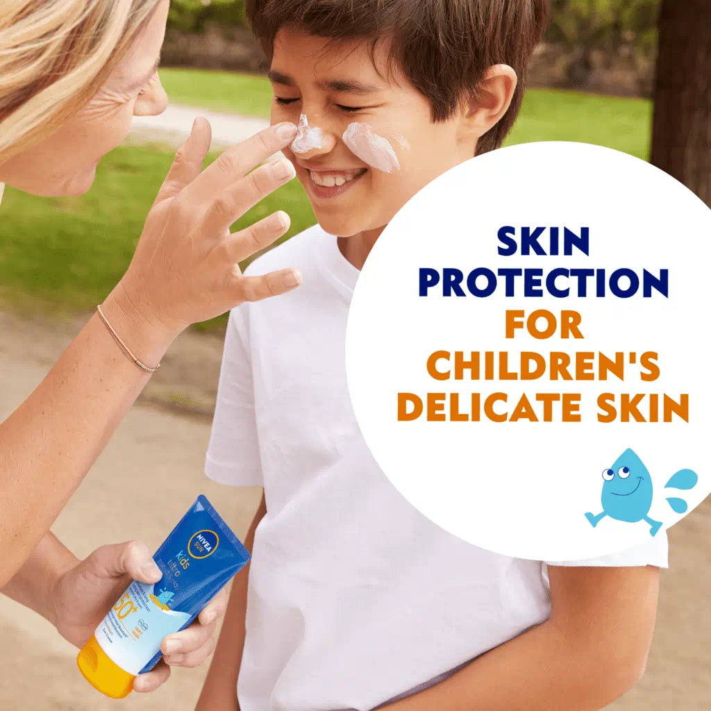 Nivea Sun Kids Ultra Protect and Play SPF50+ suncream lotion