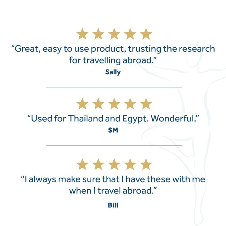 Customer best reviews for Optibac Travel Abroad gut health supplement