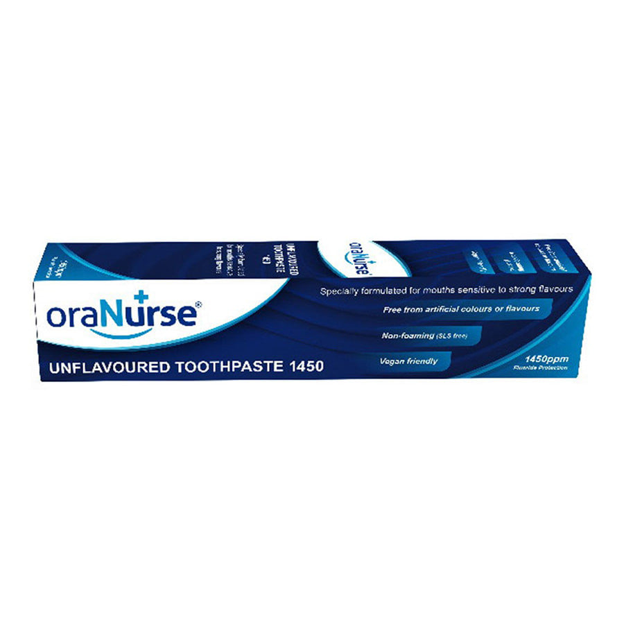 OraNurse unflavoured non foaming toothpaste 50ml
