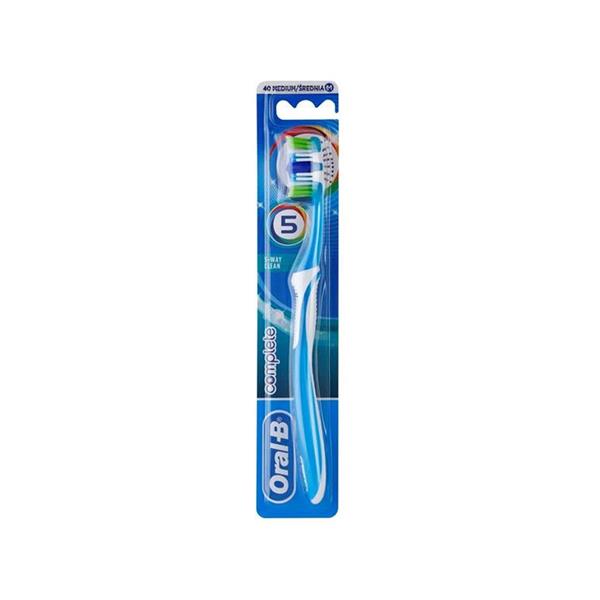 Oral B Complete 5 Way Clean Medium Toothbrush