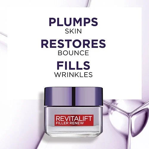 Loreal Revitalift Filler + Hyaluronic Acid Anti Ageing Day Cream Benefits