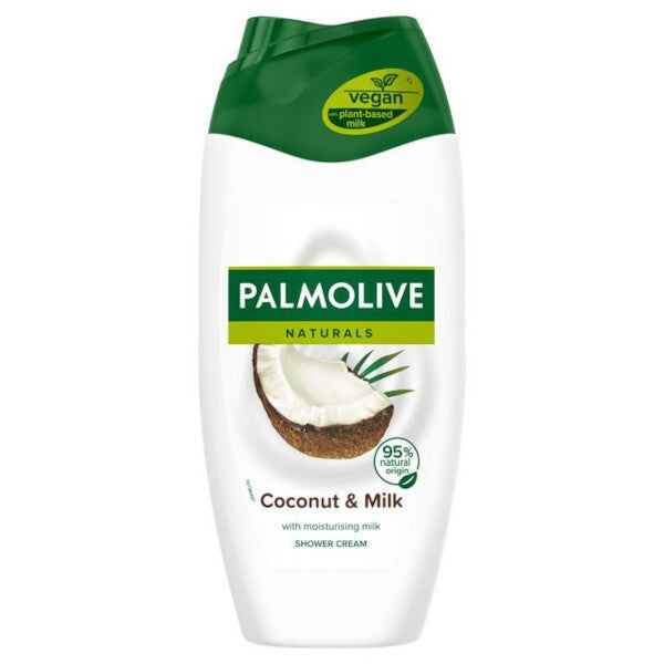 Palmolive Rich Coconut and Milk Shower Cream 500ml bottle front