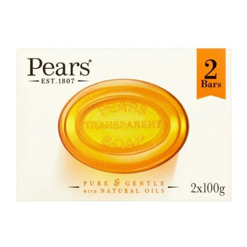 Pears Amber Soap Bar Twin Pack