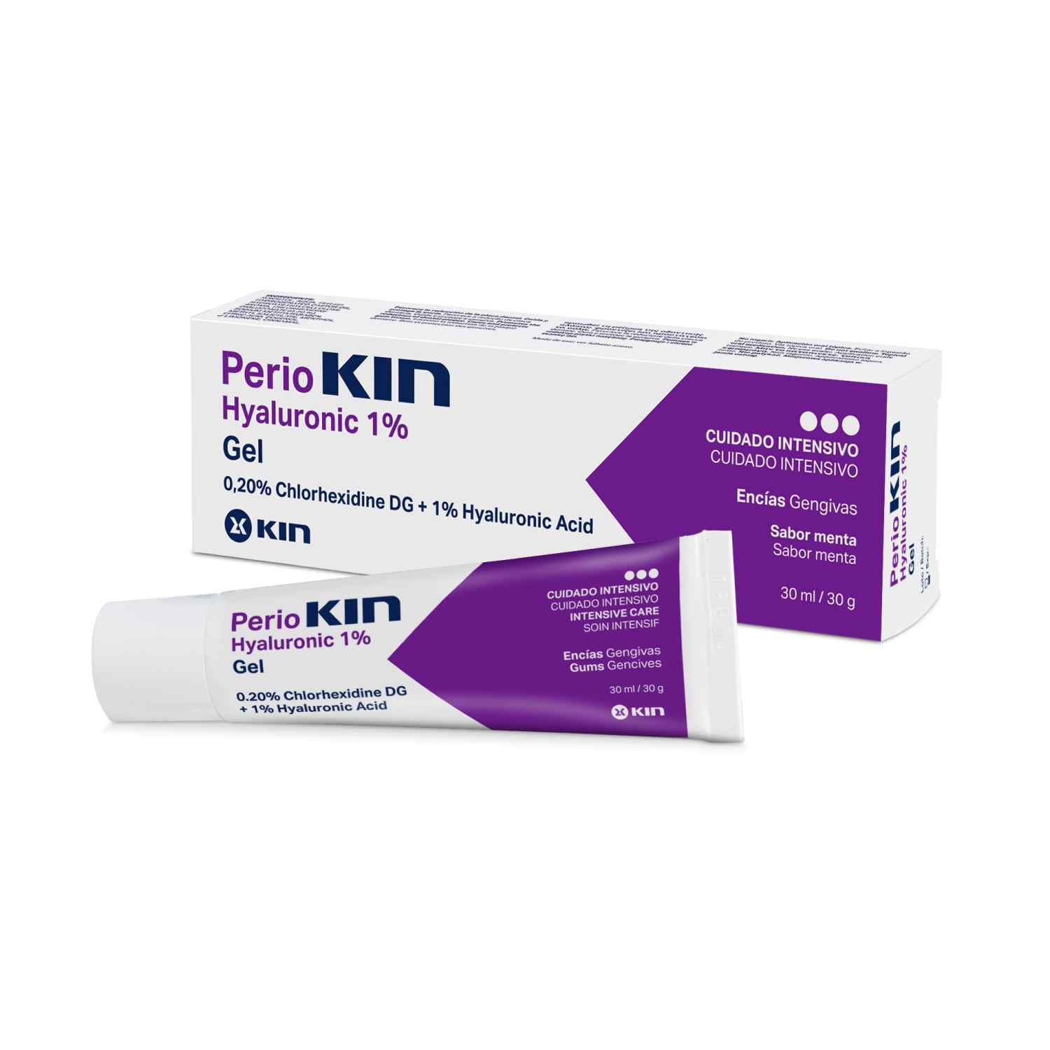 Perio Kin 1% hyaluronic oral gel for gums