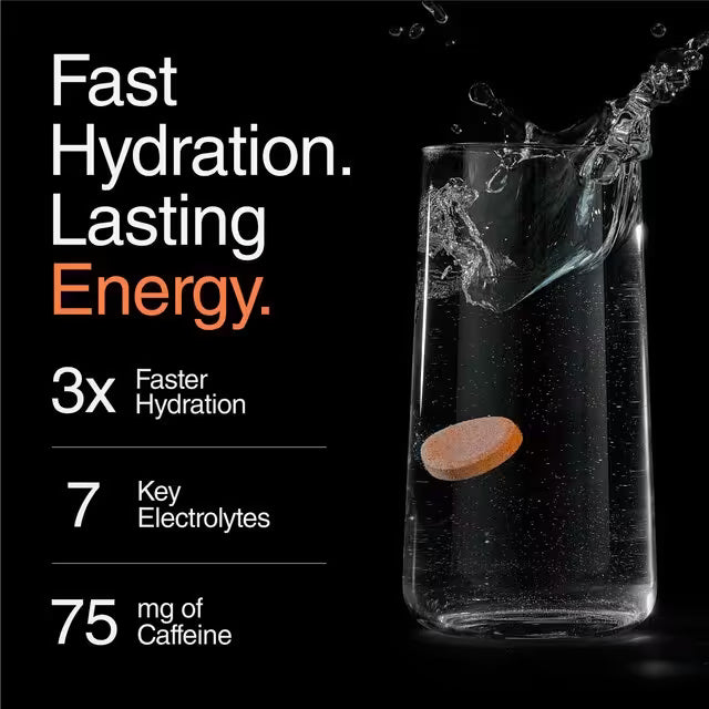 Phizz Daily Energy Orange fast hydration tablets