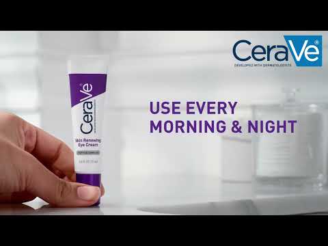 CeraVe Skin Renewing Eye Cream - How To Use