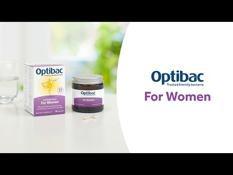 Optibac For Women probiotic explainer video on live cultures and women’s vaginal health
