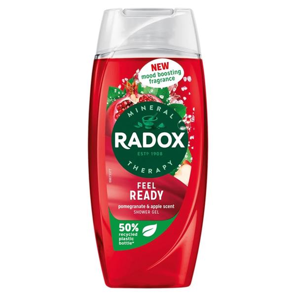 Radox Mineral Therapy Feel Ready Pomegranate And Apple Shower Gel