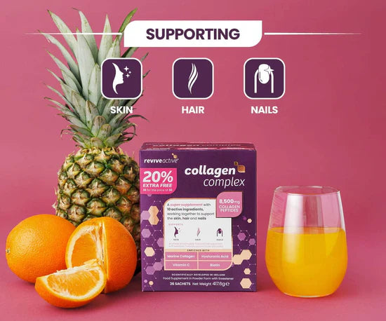 Revive Active collagen sachets mixed drink for daily collagen supplement