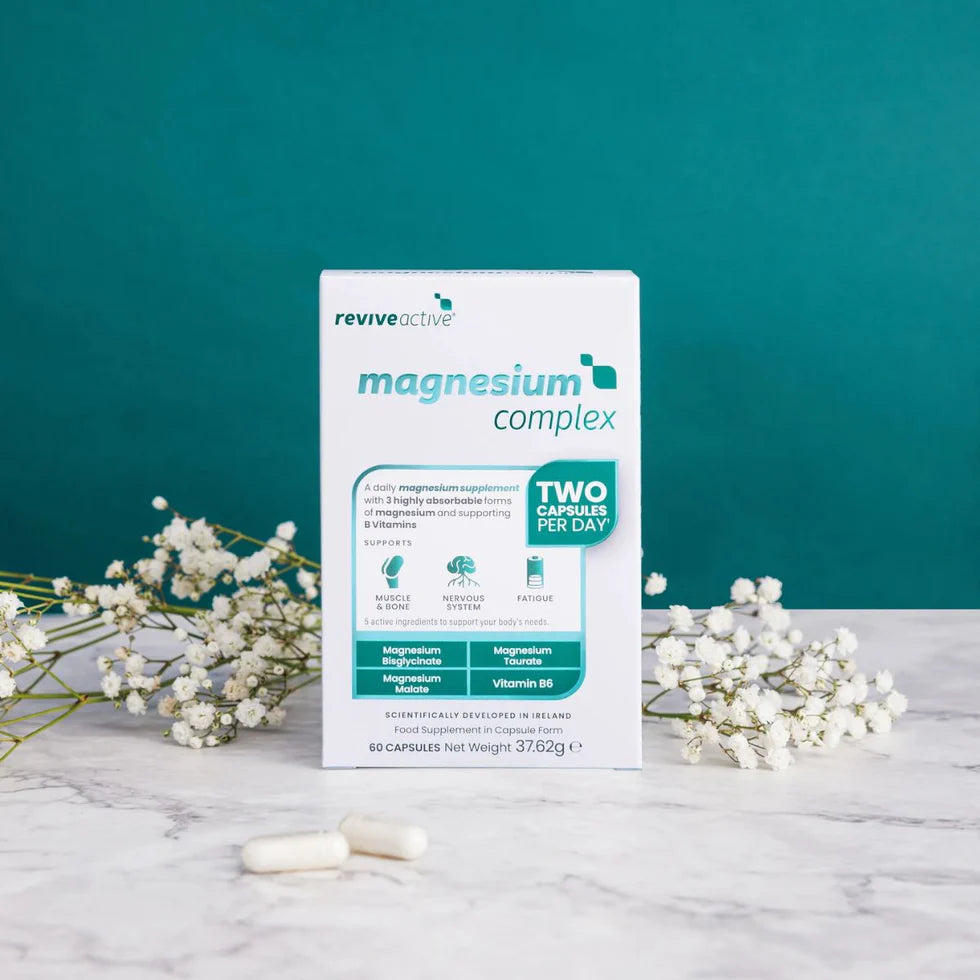 Revive Active Magnesium Complex supplement capsules and packaging