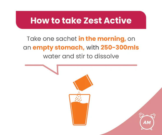 Revive Active Zest Active Berry Burst Flavour Sachets Directions