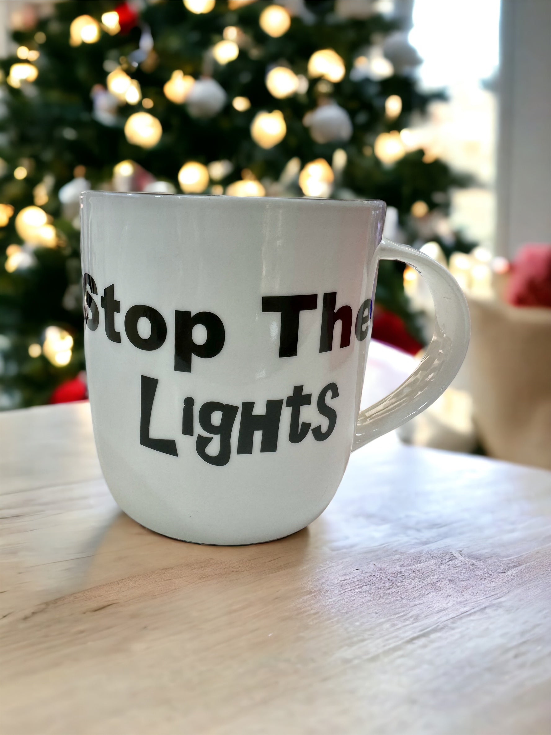 Shannonbridge Pottery Stop The Lights Mug Gift Set