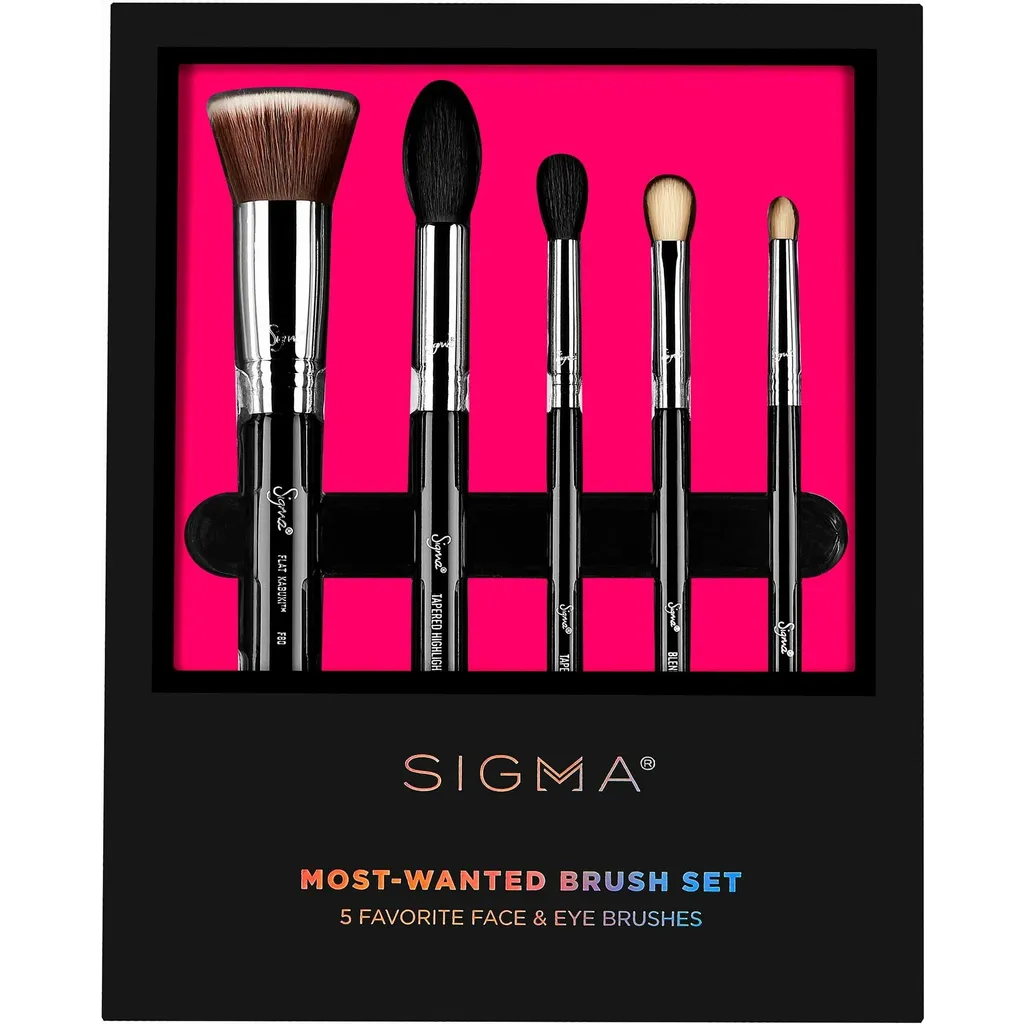 Sigma Most Wanted Makeup Brush Gift Set For Her