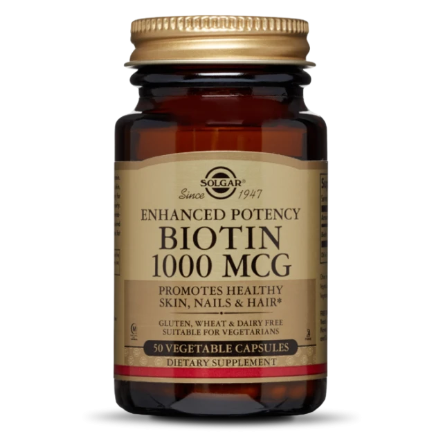 Solgar Biotin 1000ug Tablets - 50 Tablets